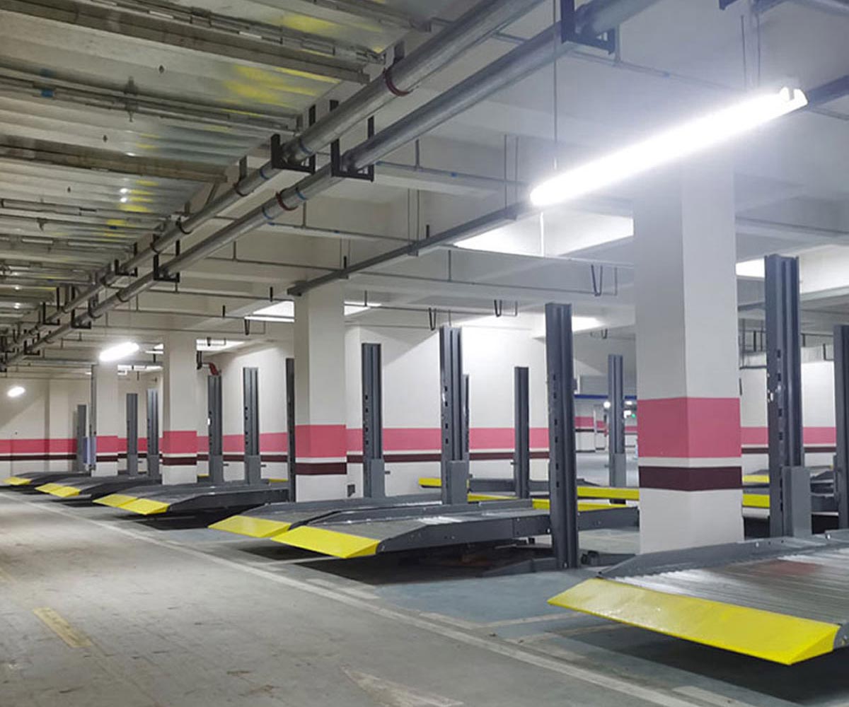 陜西公共場所的立體車庫大多有哪些類型