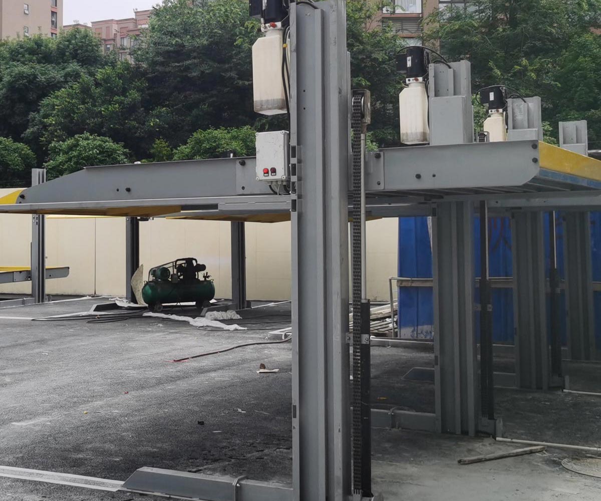 巍山PSH四層升降橫移類停車設(shè)備（負一正三地坑式）技術(shù)參數(shù)